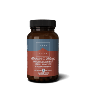 Terranova Vitamin C 250 mg kompleks, 50 kapsul