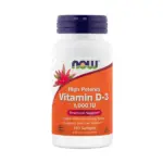 NOW Vitamin D3 1000 IE, 180 mehkih kapsul NOW Vitamin D3 1000 IE, 180 mehkih kapsul