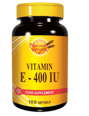 Natural Wealth Vitamin E 400 I.E. kapsule, 100 kapsul