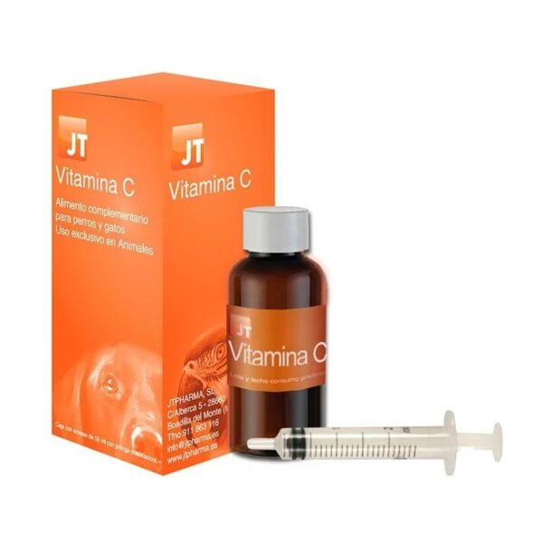 Vitamina C tekočina za pse, mačke in male glodalce, 55 ml Vitamina C tekočina za pse, mačke in male glodalce, 55 ml