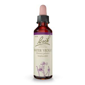 Bach Esenca št. 34 - Vodna vijolica (Water Violet) kapljice, 20 ml