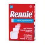 Rennie 680 mg/80 mg žvečljive tablete, 24 tablet Rennie 680 mg/80 mg žvečljive tablete, 24 tablet