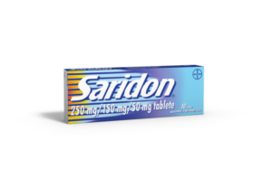 Saridon 250 mg/150 mg/50 mg tablete, 10 tablet