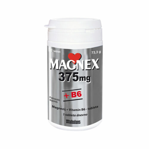 Vitabalans Magnex 375 mg + vitamin B6 tablete, 70 tablet Vitabalans Magnex 375 mg + vitamin B6 tablete, 70 tablet
