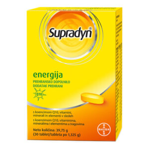 Supradyn energija Q10, 30 filmsko obloženih tablet