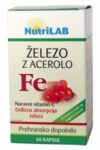 Nutrilab Železo z acerolo kapsule, 60 kapsul Nutrilab Železo z acerolo kapsule, 60 kapsul