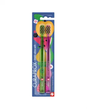 Curaprox CS 5460 Ultra Soft Summer Edition 2025 zobna ščetka, 2 zobni ščetki